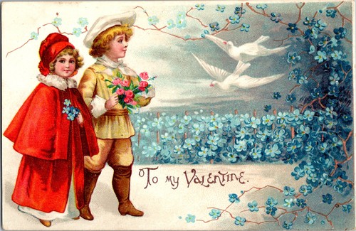 Valentine doves forget - to,