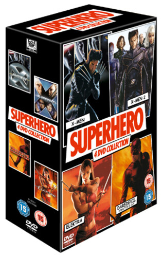 Superhero box set dvd - superhero,
