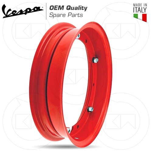 Wheel made italy red - 10",