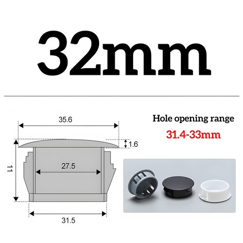 Hole plugs plastic blanking - plastic,