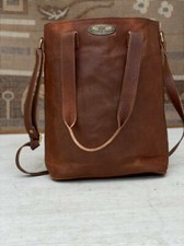 Leather Tote Shoulder Bag