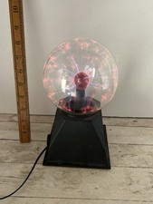 8” PLASMA DISCO BALL SOUND TOUCH SENSITIVE GLASS LIGHTNING SPHERE LIGHT GLOBE