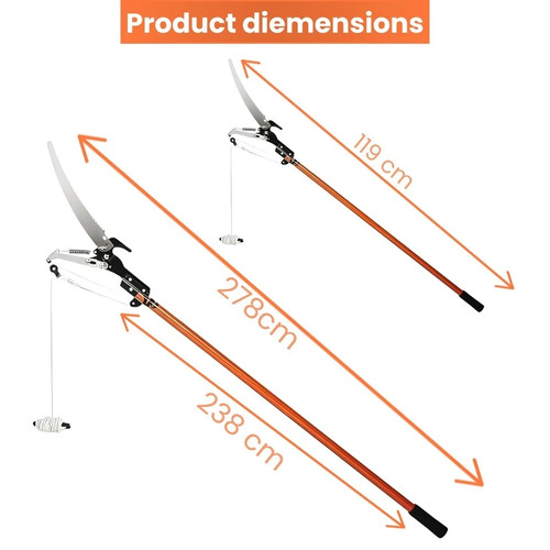 Telescopic garden lopper - telescopic,