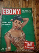 Vintage EBONY MAGAZINE Black