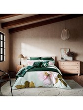 Ted Baker Gardenia Floral King Duvet Cover Set 225 x 220cm Multi [Marks/Fluff)