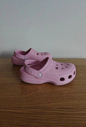Girls pink glitter - , crocs