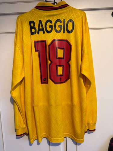 1994 1995 milan baggio 18 - ac,