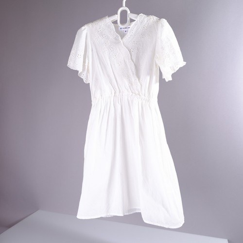 Global work white eyelet lace - global,