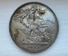 1889 Queen Victoria Silver