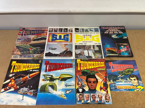 Thunderbirds books - 8, x