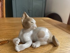 LLADRO Porcelain Figurine Cat