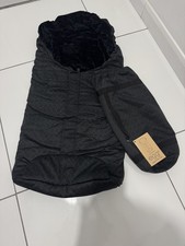 Egg 2 Just Black  GEO Deluxe  Footmuff -NEW UNUSED 