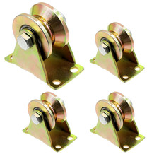 4Pcs 2 Inch V Groove Wheels