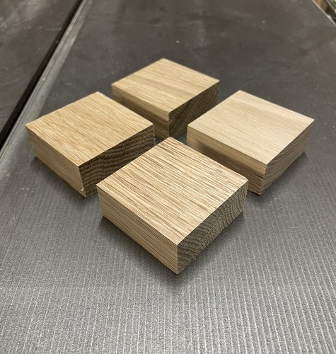 Solid oak hardwood planed - solid,