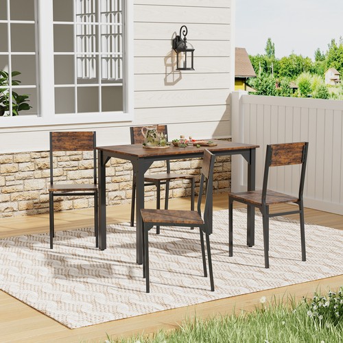 Rustic dining table and - rustic, 4