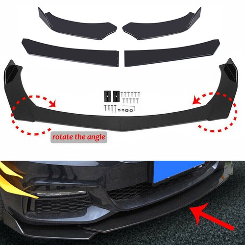 4pcs gloss black - black, car