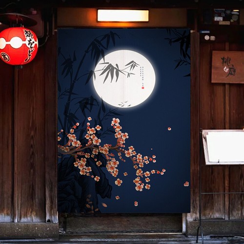 Japanese noren printed cotton - noren,