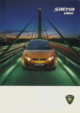 Proton Satria Neo 2007-08 UK Market Sales Brochure 1.3 1.6