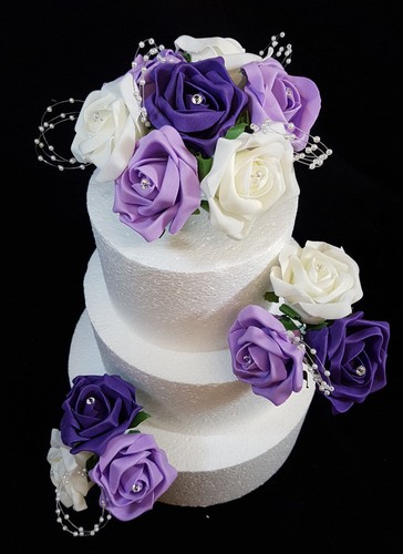 Wedding cake topper set ivory - wedding,