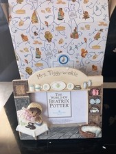 Beatrix Potter HEDGEHOG Mrs Tiggy Winkle Ironing Photo Frame Boxed