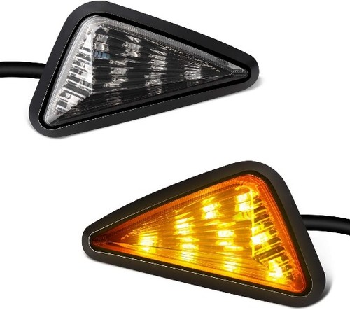 Flush mount smoked led turn - mount,