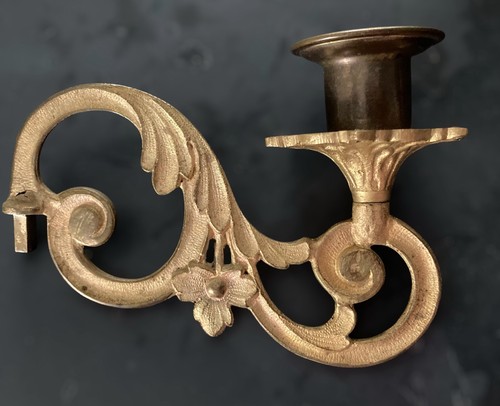 Vintage piano candle holder - piano,