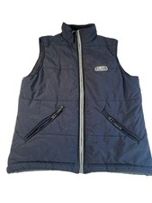 Vintage Mens Y2K O’Neill Padded Gilet Coat Jacket Large Navy Blue