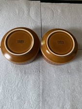 Hornsea Saffron Cereal Bowls vintage 70s