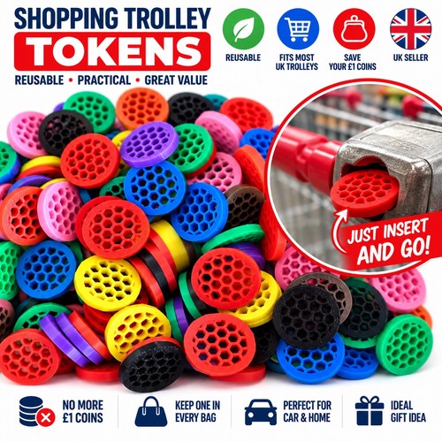 X20 trolley coin tokens - x20, uk