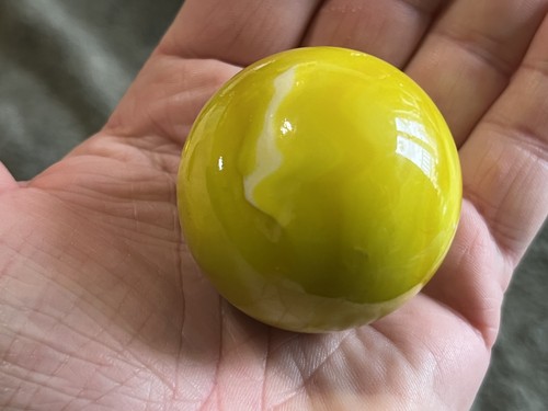 Large yellow lime green - yellow, /