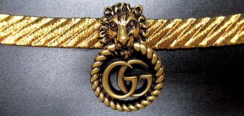 Gucci lion head door knocker - lion,