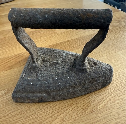 Vintage flat iron cast - iron,