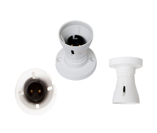 Bayonet batten lamp holder - batten,