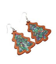 Glitter Wood And Resin