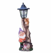 Garden gnome with solar - gnome,