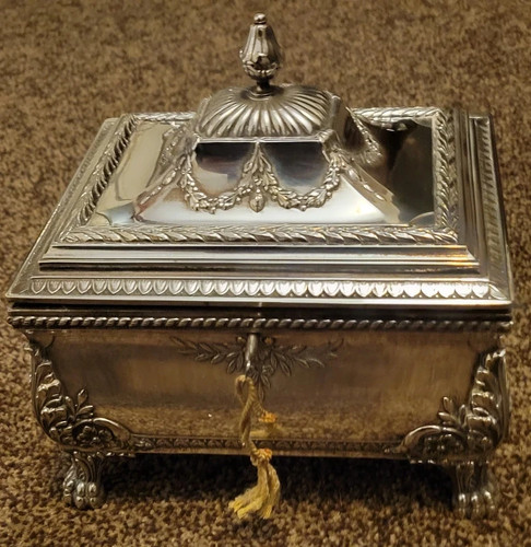 Wmf rare large silver plate - wmf,
