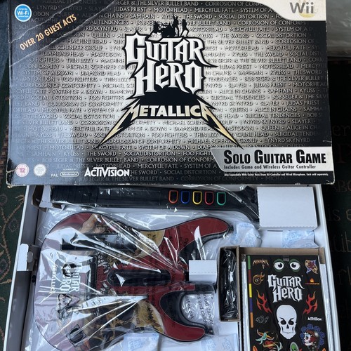 Metallica wii guitar - metallica, hero
