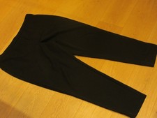 TU black pull on trousers size