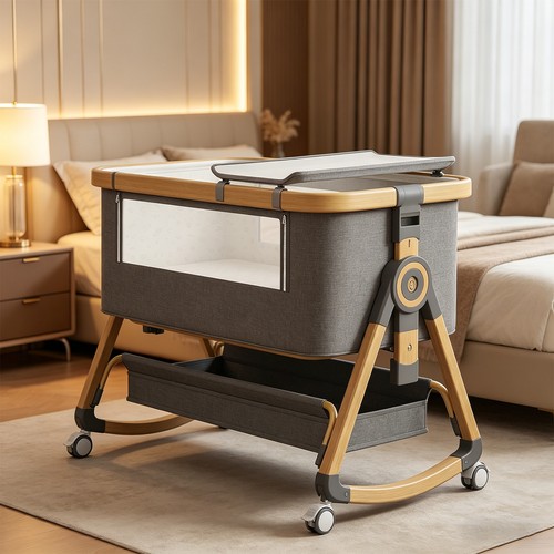 Baby bedside crib 6 - baby, crib,6