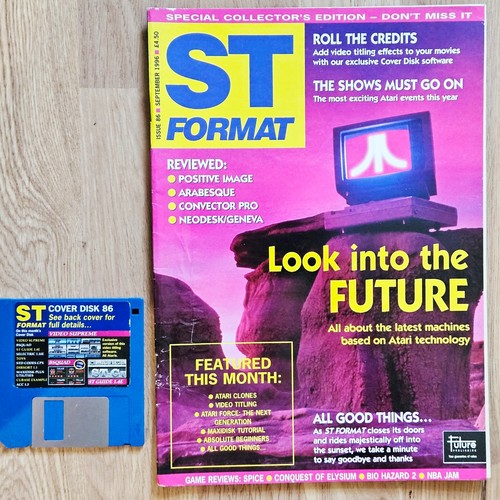 Atari format magazine - st,