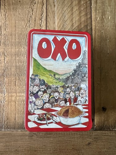 Vintage oxo tin 1992 - vintage,