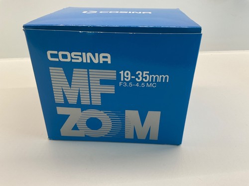 Cosina lens manual - lens,