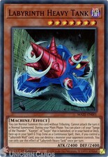 MAZE-EN001 Labyrinth Heavy Tank :: Super Rare 1st Edition Mint YuGiOh Card