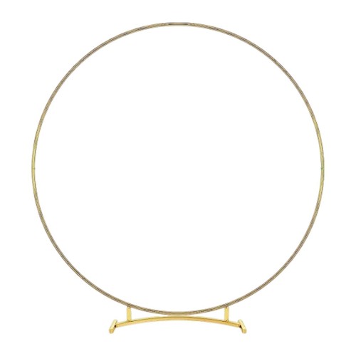 Metal floral hoop - hoop, centerpiece