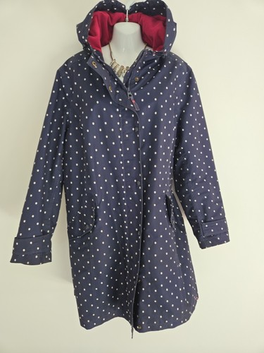 Joules navy spotted waterproof - joules,