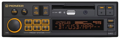 Pioneer sxt c10ps din retro - sxt-c10ps,
