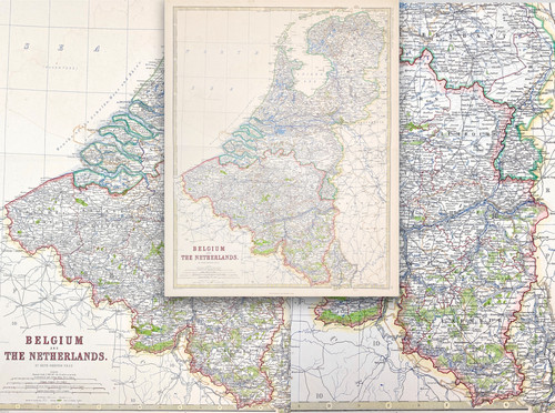 Map belgium and - map,
