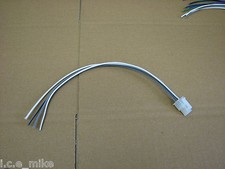 ROCKFORD FOSGATE 4 PIN HI HIGH LEVEL SPEAKER INPUT PLUG 150S 200S 300S 400S 500S