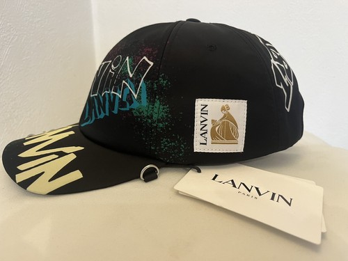 Lanvin black nylon - lanvin, logo