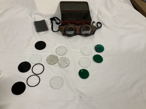 Ww2 driving goggles leather - driving,